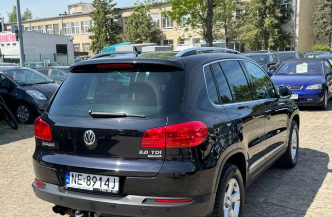 Volkswagen Tiguan cena 52000 przebieg: 250390, rok produkcji 2012 z Więcbork małe 497